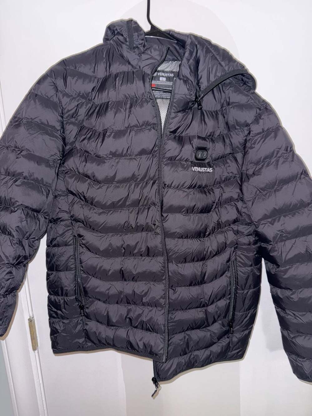 Venustas Unisex Heated Puffer Jacket with Hood